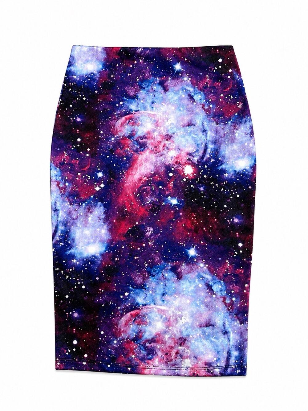 Rue21 Women’s Galaxy Print Bodycon Pencil Skirt XS